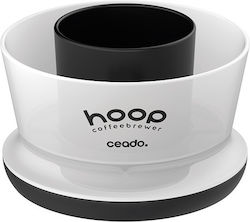 Ceado Hoop Brewer Cafea Transparent Picurător de cafea Plastic Transparent 132x132x84mm