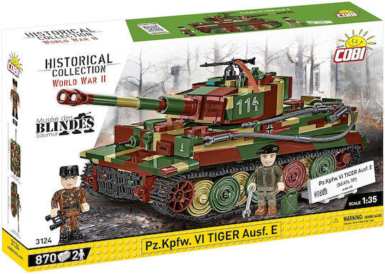 Cobi Τουβλάκια Pz.kpfw. Vi Tiger Ausf. E 870τμχ