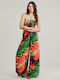 Bahamas Women's Strapless One-piece Suit Multicolored