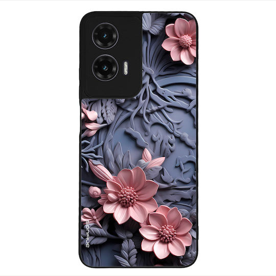 Sonique 3D Flower Series Case for Motorola Moto G35 5G Pink 02