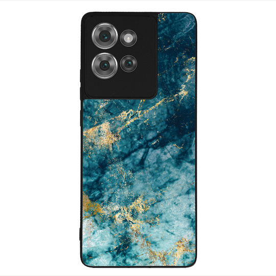 Калъф Sonique Marble Series за Motorola Edge 50 5G Син