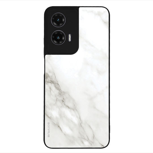 Sonique Marble Series Case for Motorola Moto G35 5G White
