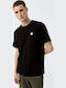 T-shirt Μαυρο
