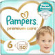 Pampers Tape Diapers Premium Care No. 6 for 13-18kg 50pcs
