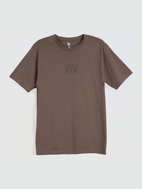 Kids' Shirt Short Sleeve Brown