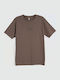 Kids' Shirt Short Sleeve Brown