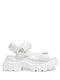 Juyce Women's Flat Sandals Sporty in White Color
