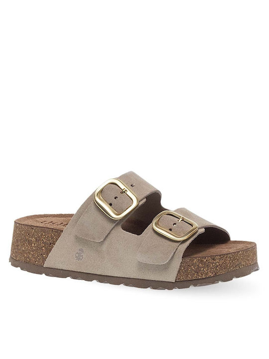 Yokono Sandale casual damă în Culoare Ecru