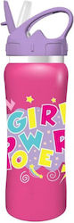 Must Team Girl Stainless Steel Kids Water Bottl...