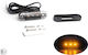 LED Volume 3 LED 12V 24V IP68 Orange 84mm 24mm x 10mm Mark