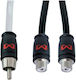 Ampire Cablu RCA de sex masculin - RCA de sex masculin 0.3m X30B