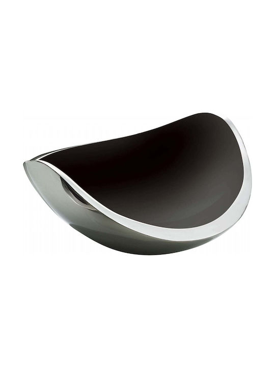 Casa Bugatti Fruit Bowl Inox Black 38x30x16cm