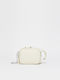 Leather Women's Bag Crossbody White