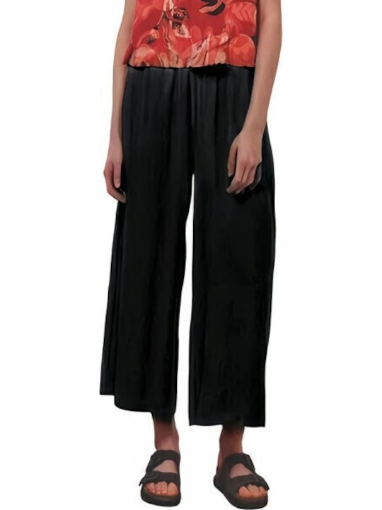 Women's Fabric Trousers Black