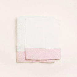 Ntampoudis Set Christening Oilcloths White 3 Pi...