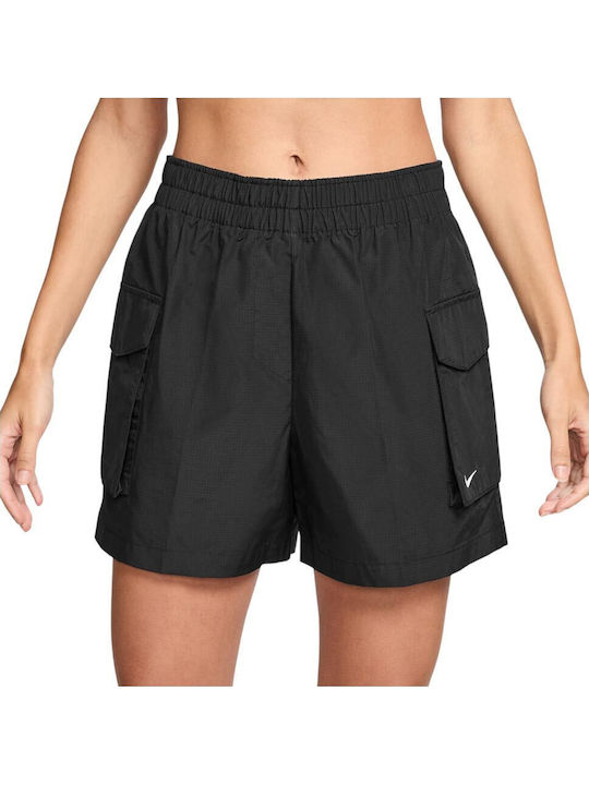 Nike Sportswear Γυναικείο Αθλητικό Σορτς Μαύρο