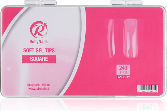 Roby Nails Sfaturi pentru unghii Transparente 240buc