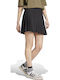 Tiro Pleated Skirt Pleated High-waisted Skirt Black