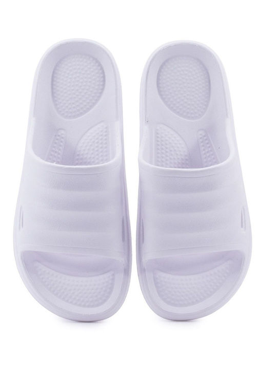 Women's Slides White