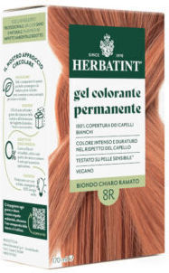 Herbatint Herbatint Permanentes Gel-Haarfärbemittel Ohne Ammoniak 8R Hellblond Kupfer 170ml