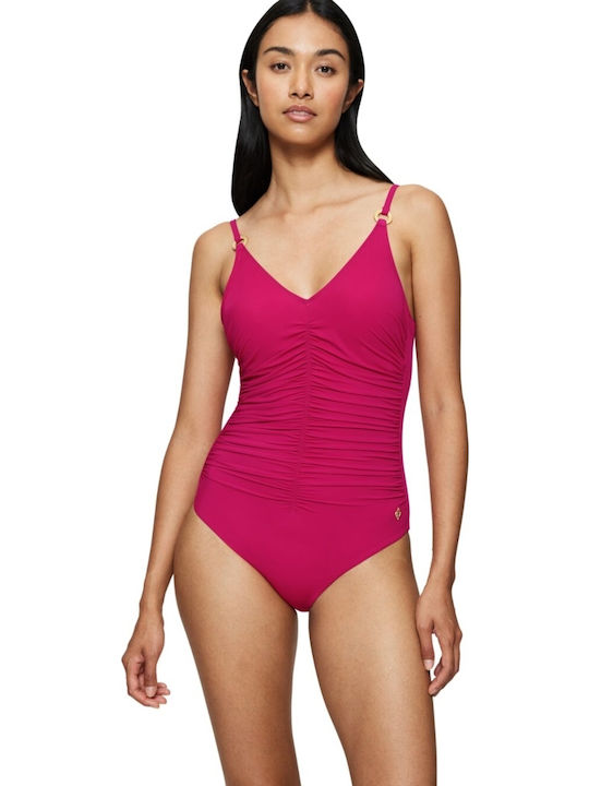 Triumph Summer Twist One-Piece Swimsuit Fuchsia