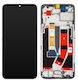 Oppo Screen with Touch Mechanism and Frame for OPPO A77 5G CPH2339 (Black)