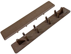 Mega Bazaar Gartenzaunmaterial Stopfen 11.6x1.7x1.2cm 1Stück Brown Mega Bazaar Gartenzaunmaterial Stopfen 11.6x1.7x1.2cm 1Stück Brown