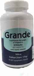 Grande Cosmetics Spirulina 250 Tablets Grande Cosmetics Spirulina 250 Tablets