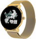 Bemi ARI Stainless Steel Smartwatch with Heart Rate Monitor (Gold)
