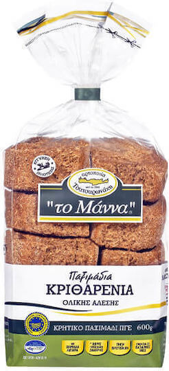 To Manna Crostini Barley 600gr