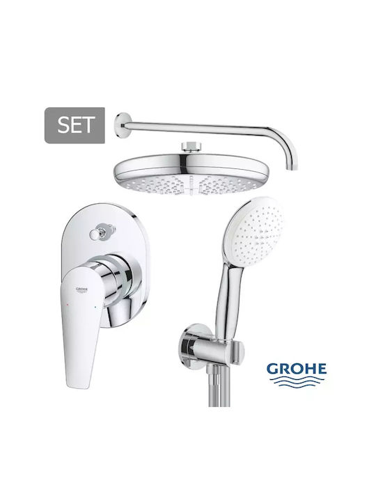 Grohe Bauedge Komplettes Unterputz-Duschsystem Chrom