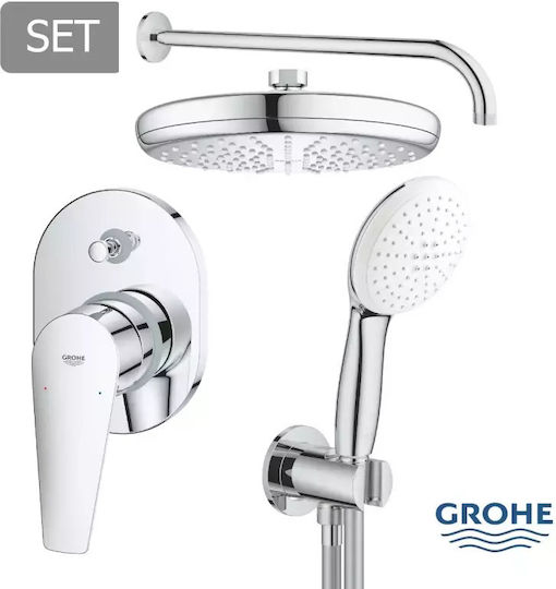 Grohe Bauedge Komplettes Unterputz-Duschsystem Chrom