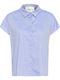 Women's Denim Long Sleeve Shirt Blue
