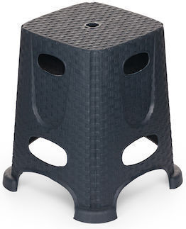 Plastic Stool Star Anthracite 07.02.0123 Plastic Anthracite Plastic Stool Star Anthracite 07.02.0123 Plastic Anthracite
