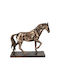 Άλογο Άγαλμα Ηλεκτρόλυση Μπρούτζου Veronese 25,5cm X 21,5cm