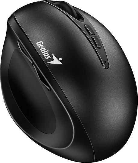 Genius Ergo 8300S Wireless Ergonomic Vertical Mouse Black