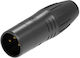 Seetronic Scwm3b Βύσμα Xlr 3pin Αρσενικό Επίχρυσες Επαφές Ip65 Μαύρο Βύσμα Xlr 3pin Θηλυκό Επίχρυσες Επαφές