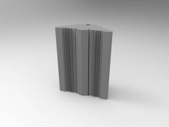 Алфакустик Полифон Bt Ъглов Бас Капан 45x20x60см 4 Броя