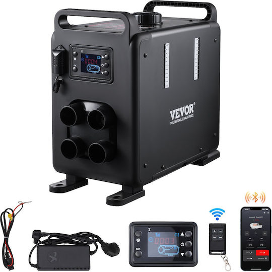 Vevor Diesel Heater Heater Diesel Heater 12v/24v 8kw Bluetooth App Control Vehicles