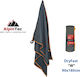 AlpinPro Microfiber Towel Body Gray 180x90cm