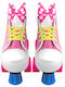 Role inline Disney Minnie, PVC, roz, pentru copii de la 3 ani