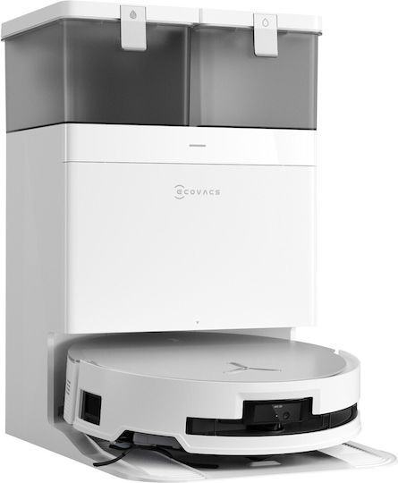 Ecovacs Deebot X8 Omni Σκούπα Ρομπότ με Χαρτογράφηση Laser & Απορρόφηση 18000Pa Λευκή