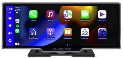 Ampire Οθόνη 10" Multimedia για Ταμπλό Αυτοκινήτου με Apple CarPlay / Android Auto / Bluetooth / GPS
