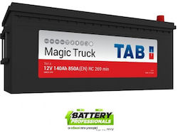 TAB Μπαταρία Φορτηγού Magic με Χωρητικότητα 140Ah