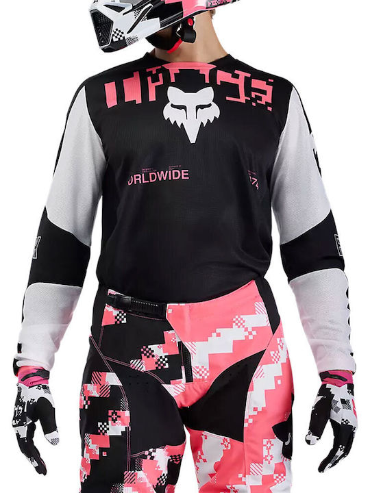 Fox 180 Digi Image Pentru bărbați Tricou Motocross Mânecă lungă Negru Culoare