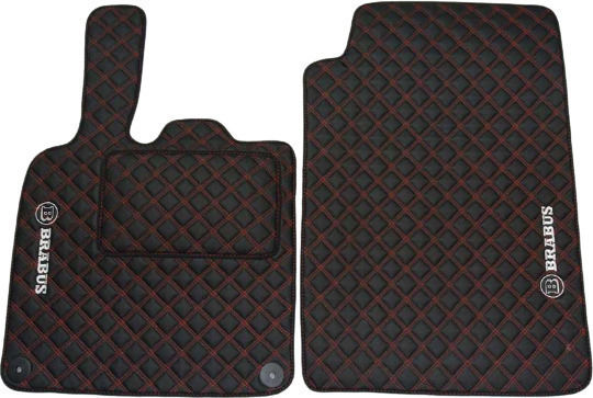 3Lines Set of Front and Rear Mats 4pcs for BMW Series 3 E92 Black