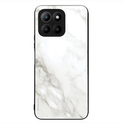 Sonique Marble Serie Hülle Honor 70 Lite 5G Weiß