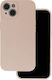 TelForceOne Silicon Back Cover Μπεζ (Redmi Note 14 Pro 5G / Poco X7)