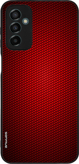 Sonique Carbon Serie Hülle Samsung Galaxy M23 5G Rot