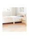 vidaXL Rutschfest Teppich Außenbereich Rund Synthetisch,Polyester/Cotton/Leather Cream